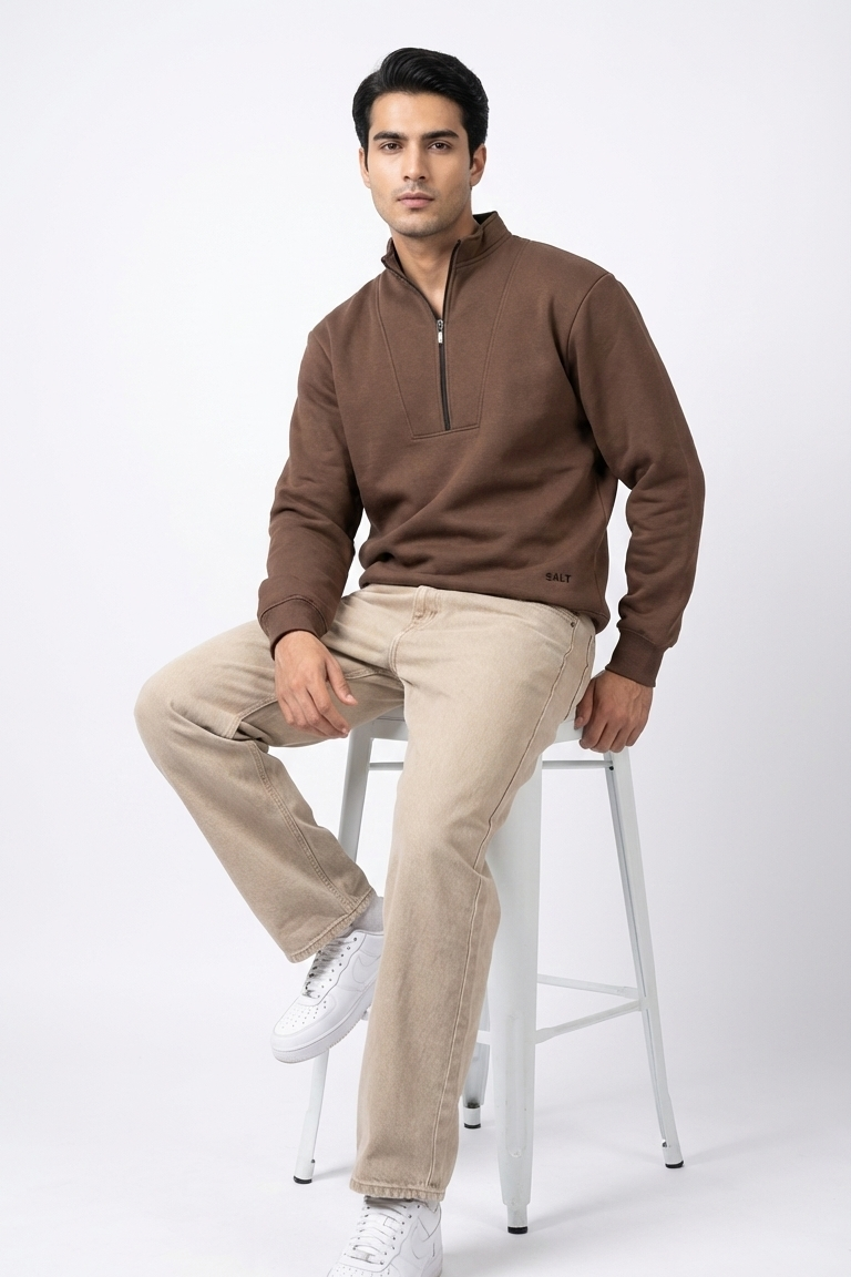 Quarter-Zip Sweater