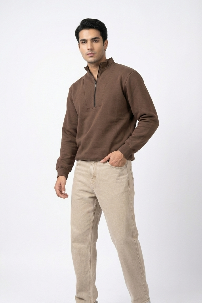 Quarter-Zip Sweater