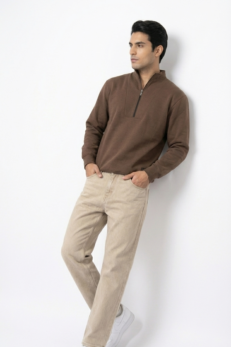 Quarter-Zip Sweater