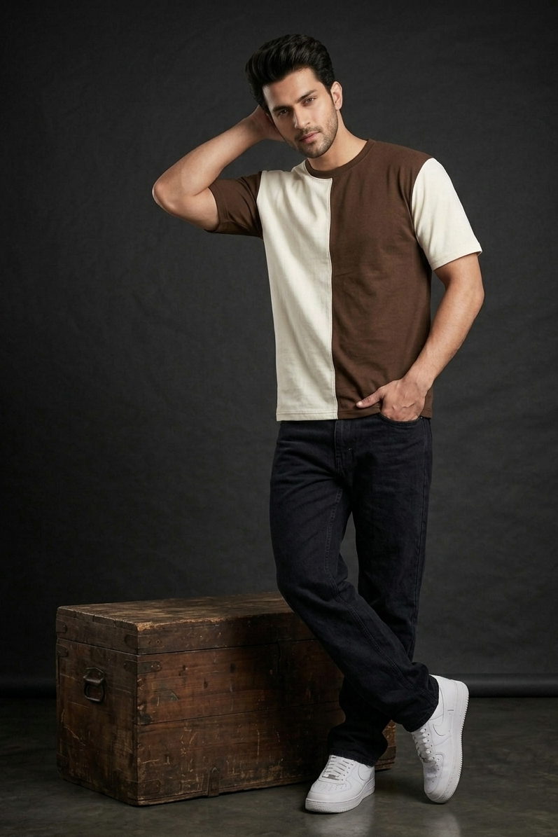 Brown&Beige T-shirt