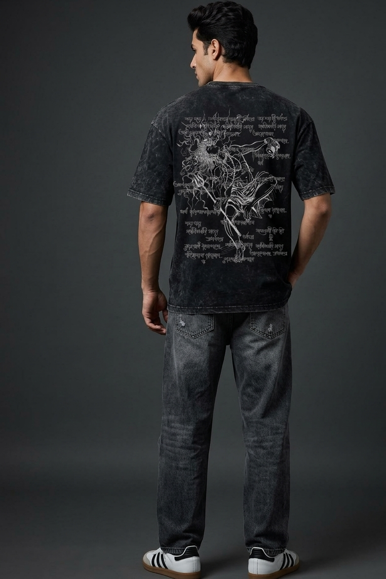 Rudra-Mantra  Oversized T-shirt