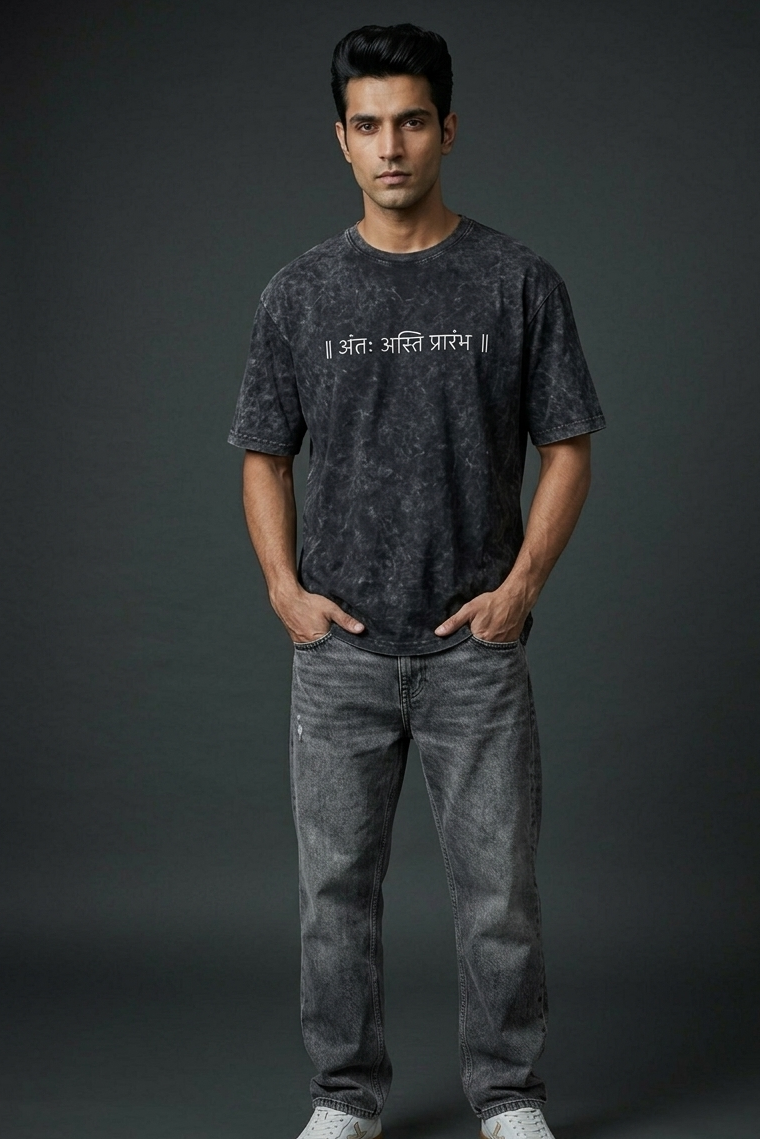 Rudra-Mantra  Oversized T-shirt