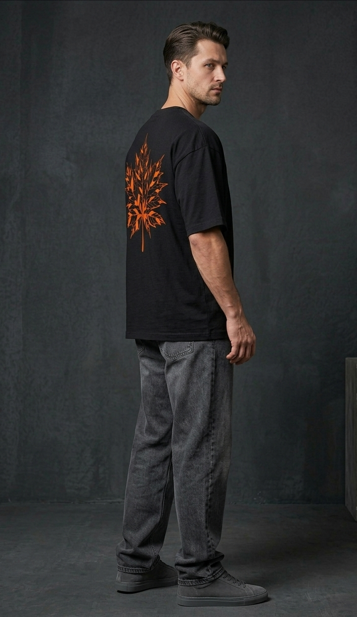 Orange Maple Tee