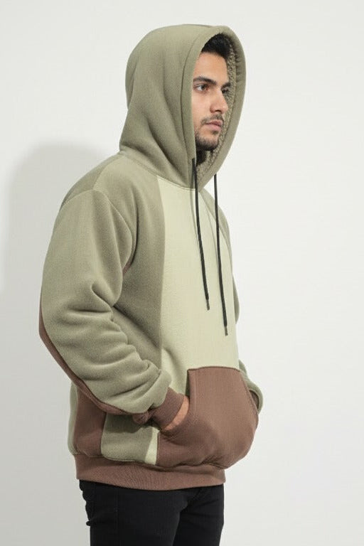 Oversized forest edged hoodie