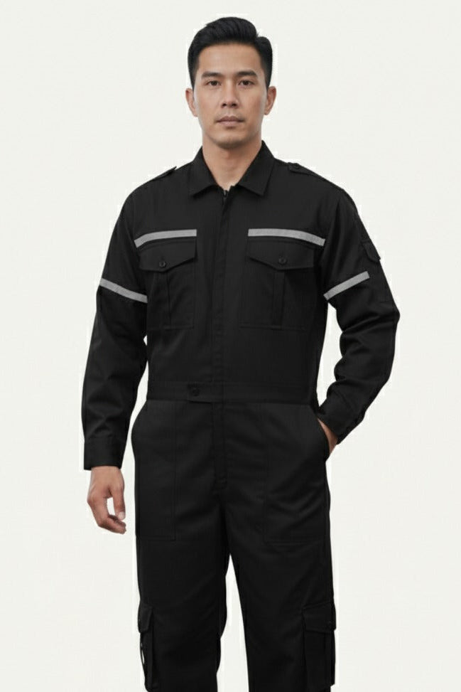 Single tone full body Coverall/ Boiler suit