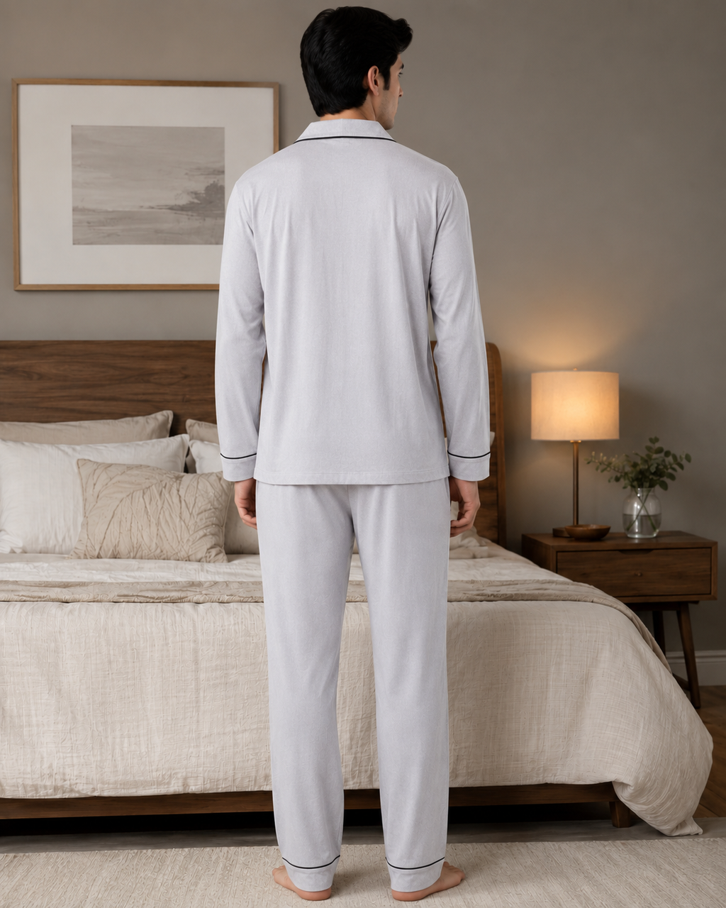 Night suit linen- lightweight, cool & comfortable