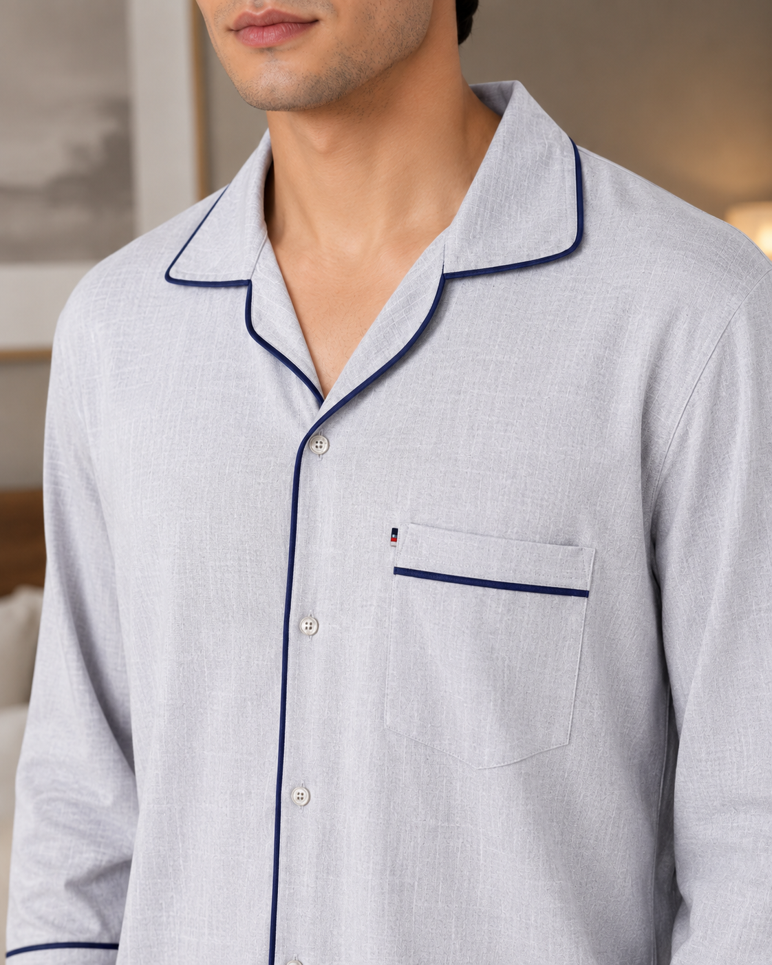 Night suit linen- lightweight, cool & comfortable
