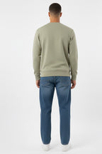 Sweatshirt with Sailt Boat logo embroidery design