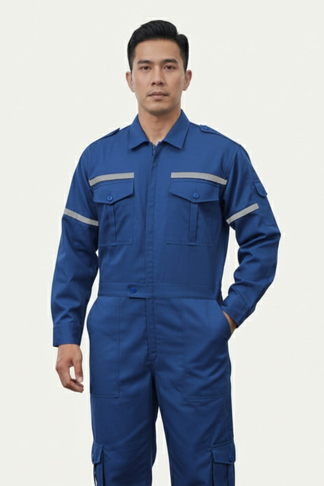 Single tone full body Coverall/ Boiler suit