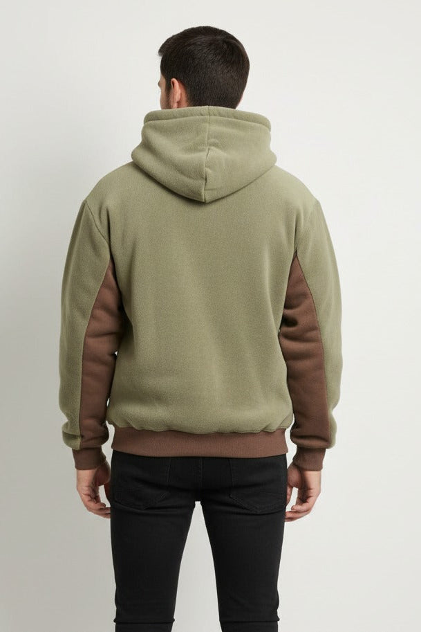 Oversized forest edged hoodie