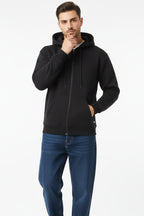 Classic Black Premium ZIp hoodie