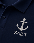 Sailt Anchor polo T shirt