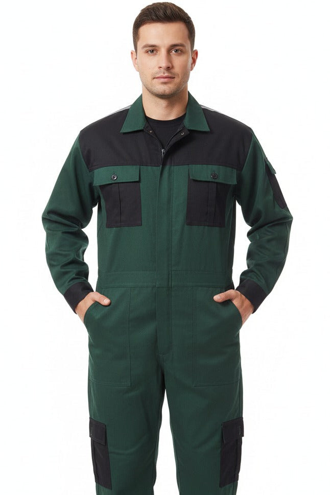 Dual tone Cover all / Boiler suit for sailors/ Industrial use