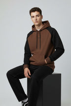 Dual Tone Core Hoodie - Brown & Black Edition